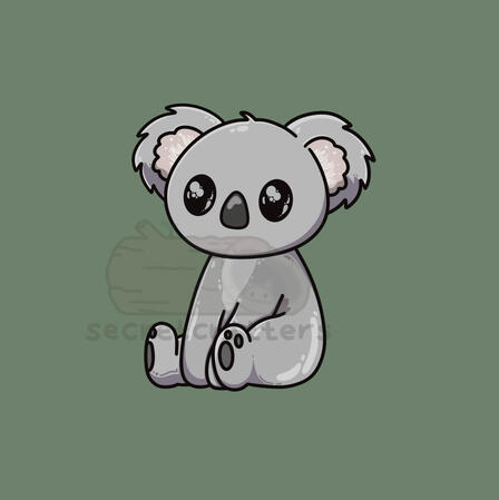 Character 'Kippa' the Koala Original character design of an Australian koala.