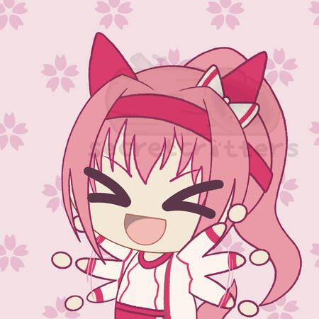 Chibi style artwork of 'Haru Urara' from franchise 'Umamusume: Pretty Derby'